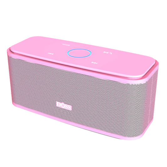 Bluetooth Speaker Soundbox, Touch Control Sound Box, 12W HD Sound, IPX5 Waterproof, Built-In Mic Hand Free Portable Speaker